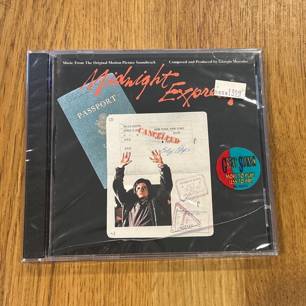 Midnight Express: Music Soundtrack CD Brand New Rare! READ